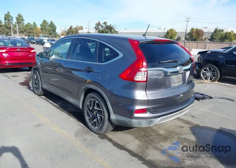 2016 Honda Cr-V Se from USA, damaged, VIN 2HKRM3H41GH563804
